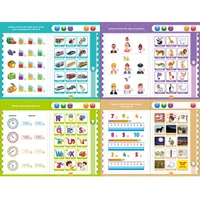 Musical Learning Study Book With Numbers, Letters