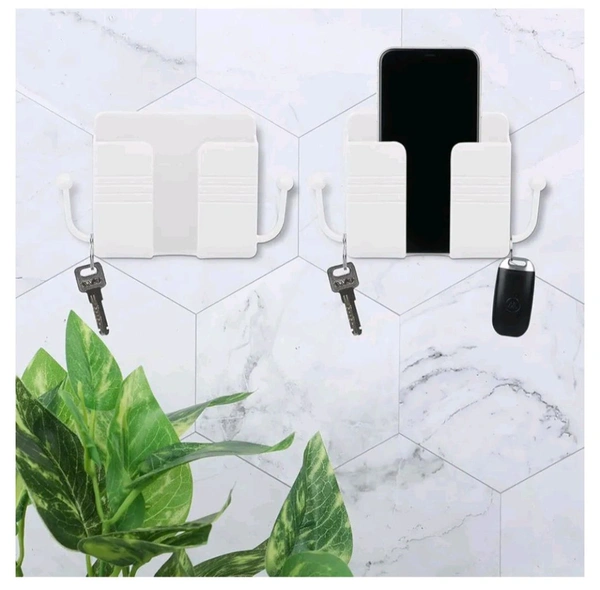 Wall Mounted Mobile Phone Organizer Stand