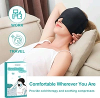 Headache Relief Cap, Gel Ice Head Wrap, Hot and Cold Therapy, Headache Eyes Mask for Sinus