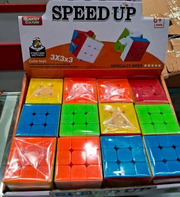 QY Warrior 3x3 Puzzle Cube
