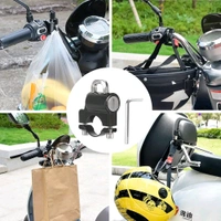 Helmet Lock for Bike & Motorcycle,Universal Helmet Security Lock,Applies to 22-28mm Diameter,Cycle Lock for Handlebar Scooter Lock for Motorcycles/Bicycles/Scooters