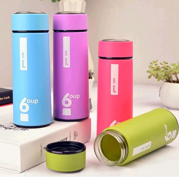 FunBlast 450ML Insulated Glass Water Bottle – Leakproof, Hot & Cold for 12 Hours | SKVWORLD