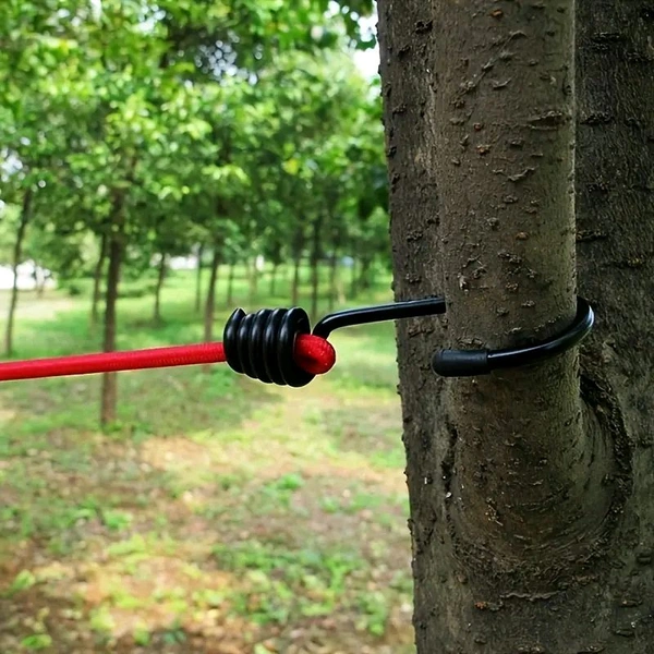 Adjustable Elastic Rope with Clips – Durable, Strong & Versatile for Indoor/Outdoor Use