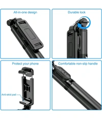 Bluetooth Selfie Stick Portable Phone Tripod Stand