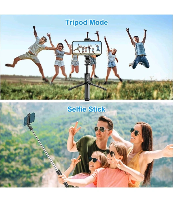Bluetooth Selfie Stick Portable Phone Tripod Stand