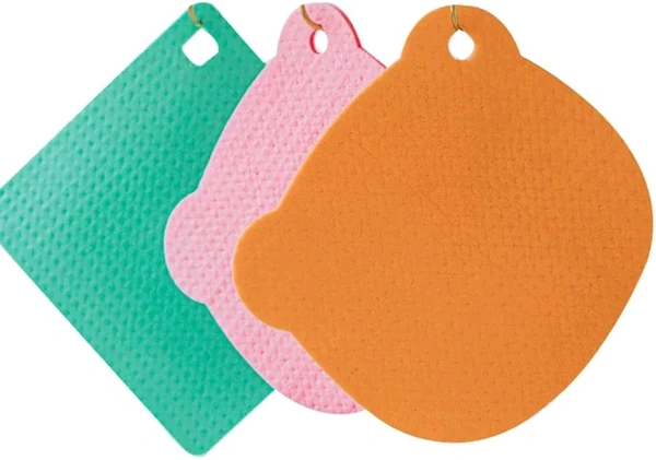 Natural Sponge Cleaning Cloth, Scratch Resistant and Quick Drying Sponge for Plates, Pots, Pans, Tableware