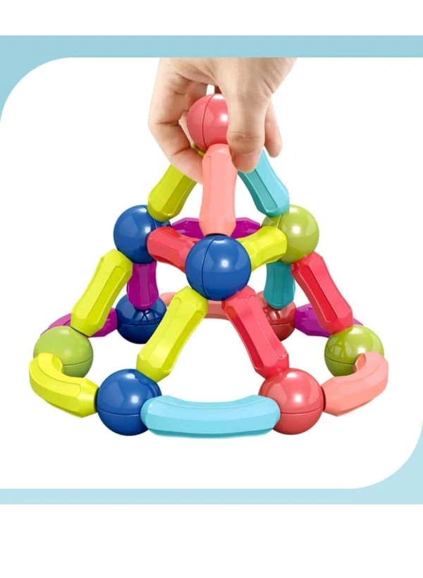 36 PCS Magnetic Colourful Bar Blocks