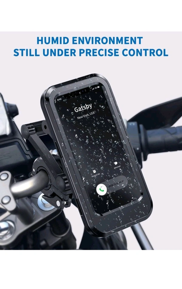 Bike Phone Mount Case 360° Rotation, Waterproof
