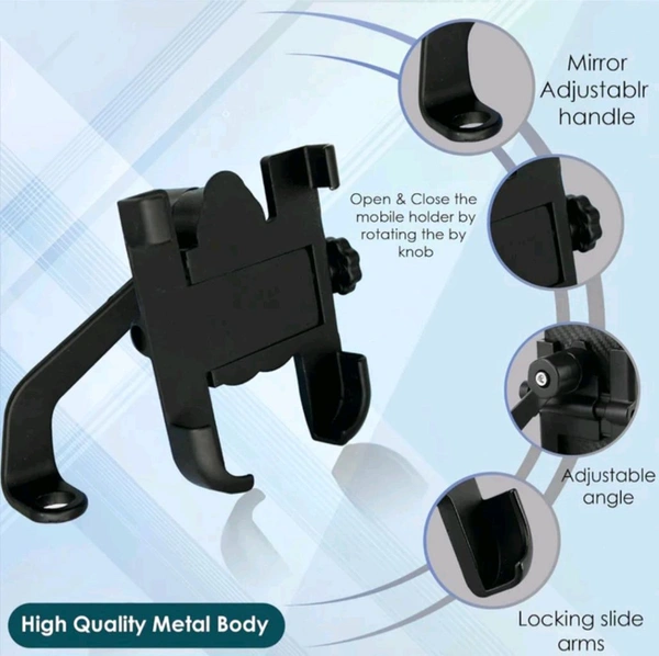 Metal Mobile Stand For Bike