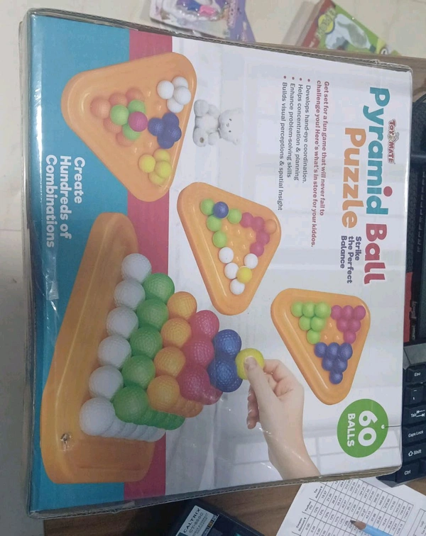 Pyramid Ball Puzzle