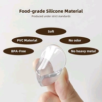 Round Shape Baby Safety Protection Table Corner Guards – Soft, Transparent & Shockproof | SKVWORLD