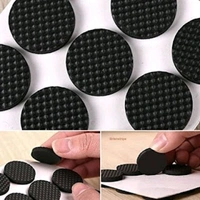 30 Pcs Round Chair Leg Pad Anti Slip Furniture