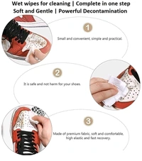 Shoes Wipes Shoe Cleaner 80 wipes