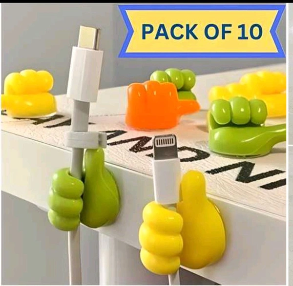 Hand Shape Hook (Pack Of 10)