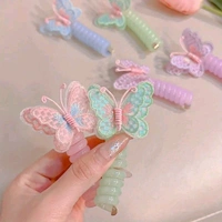 Butterfly Telephone Wire Hair Band For Kids
