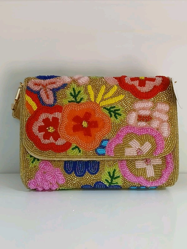 Enchanted Blooms Handcrafted Bag