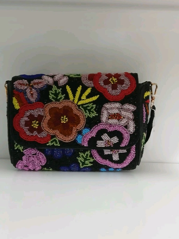 Enchanted Blooms Handcrafted Bag