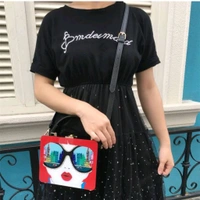 Diamond Cute Cartoon Girl Acrylic Box