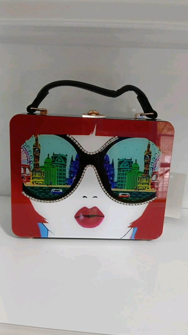 Diamond Cute Cartoon Girl Acrylic Box