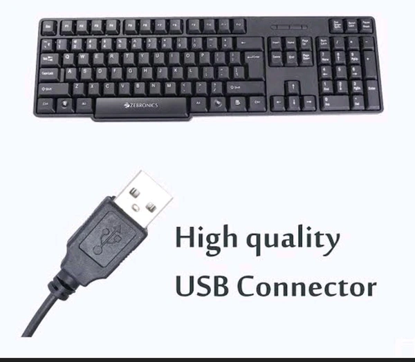 ZEBRONICS K20 USB Wired Keyboard