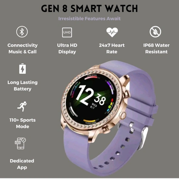 Gen 8 Smartwatch With 2 Straps