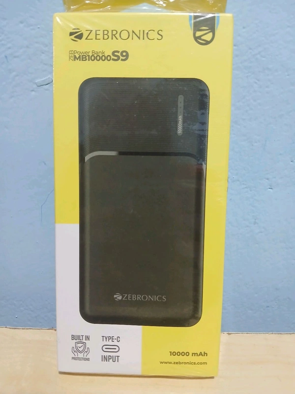 ZEBRONICS Power Bank S9 (10000mAh)
