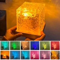 Wave Lamp LED Projector – 3D Ocean Water Effect Light with Remote & 16 Colors for Ambient Home Décor