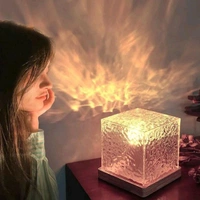 Wave Lamp LED Projector – 3D Ocean Water Effect Light with Remote & 16 Colors for Ambient Home Décor