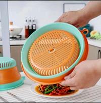 Fruit / Vegetable Washing Expandable Silicon Bucket 
