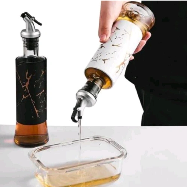 Marble Glass Oil Dispenser - 250Ml