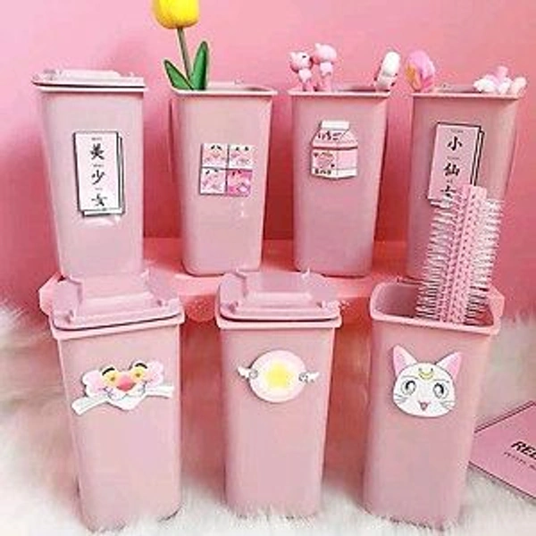 Unique Dust Bin Model Pencil Holder