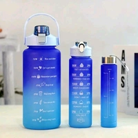 3 Pcs Motivational Bottle With Box (2000Ml,900Ml,300Ml)