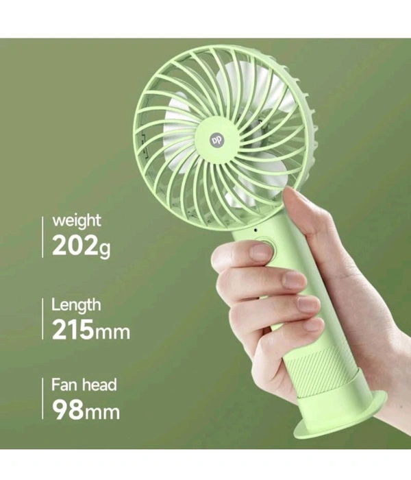 Powerful Rechargeable Table Fan with LED light