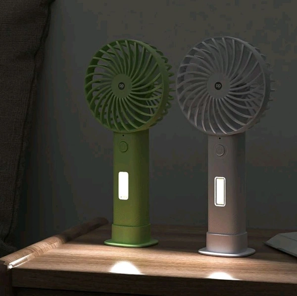 Powerful Rechargeable Table Fan with LED light