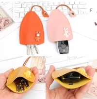 Pull-Out Divine Power Cute Car Key Case