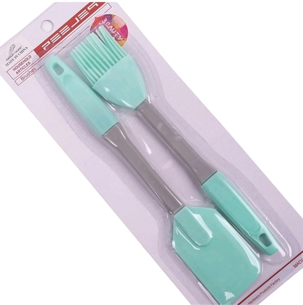 Sillicone Baking Set - Brush & Spatula