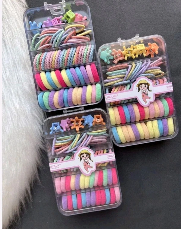 Baby Hair Rubber Bands Colorful