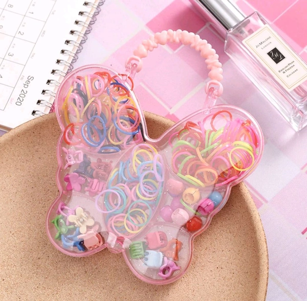 Girl Assorted Hair Accessories With Cute Box 