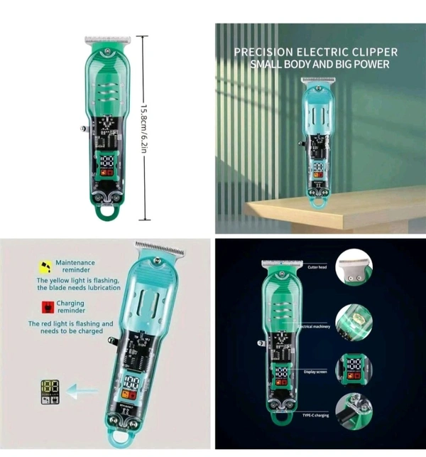 Professional Rechargeable Cordless Hair Clipper