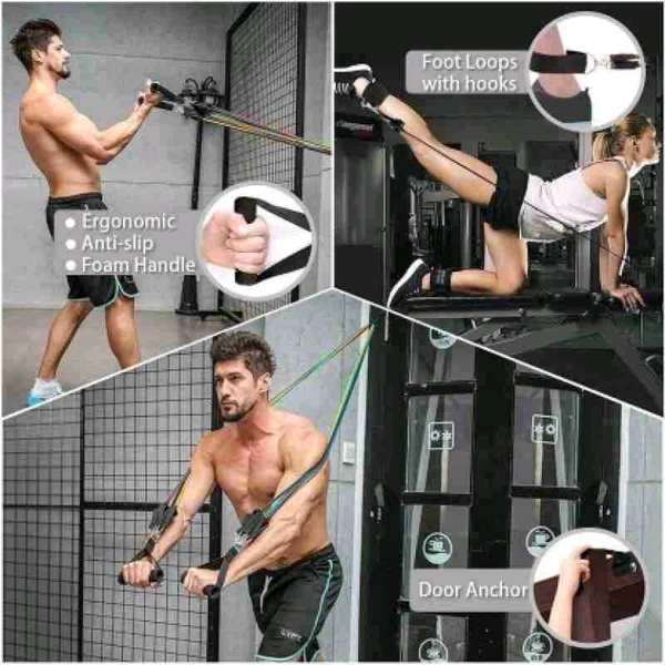 Heavy Exercise Gym Fitness Home Workout Rope Fitness Band 