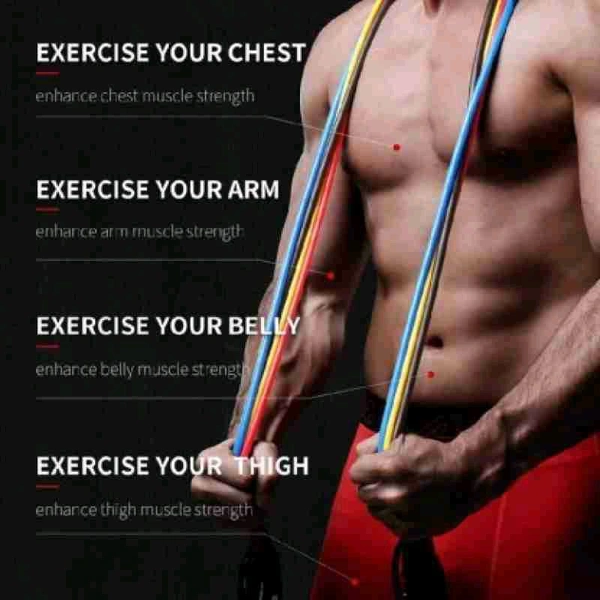 Heavy Exercise Gym Fitness Home Workout Rope Fitness Band 