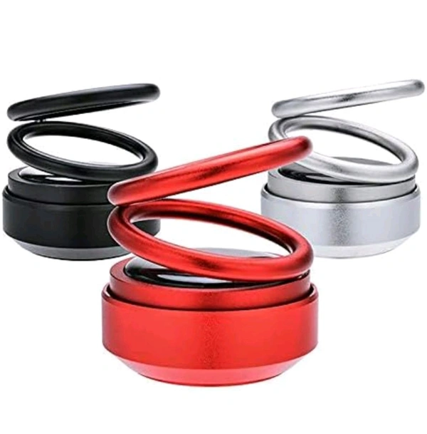 360° Rotating Car Fragrance Diffuser – Double Ring Design, Stylish & Aromatherapy Scent – SKVWORLD