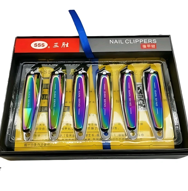 Rainbow Toe Nail Clipper 1 Pc