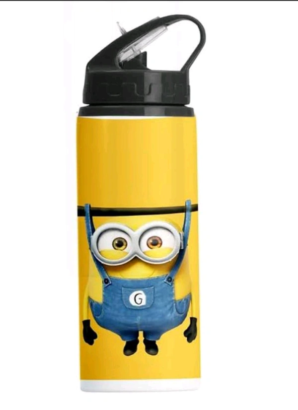 Flip top Minion Sipper Water Bottle 500 ML