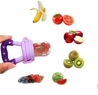Baby Silicone Food & Fruit Nibbler – Safe, BPA-Free & Teething-Friendly Feeder | SKVWORLD