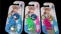 Kids Soft Toothbrush With Toy 1 Pcs