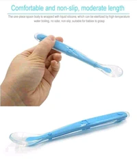 Silicon Spoon For Baby Feeding