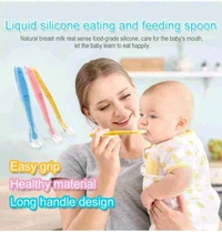 Silicon Spoon For Baby Feeding