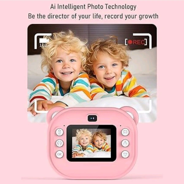 HD Instant Photo Printed Camara For Kids