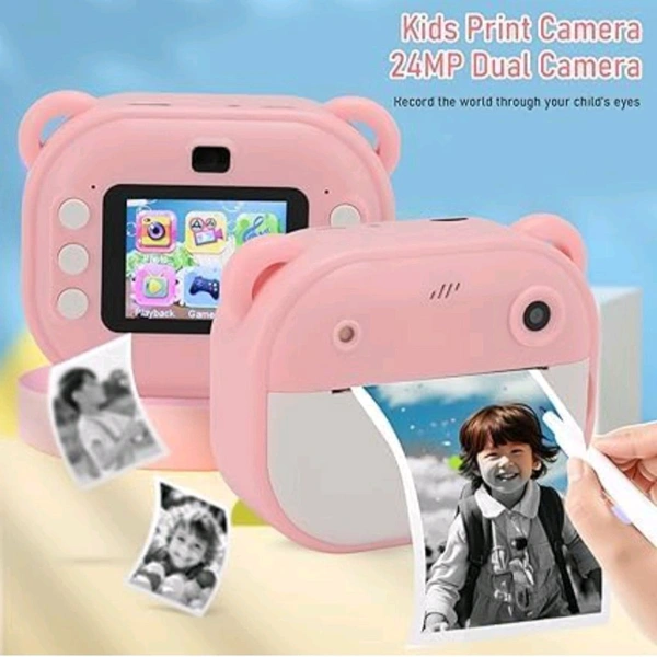 HD Instant Photo Printed Camara For Kids
